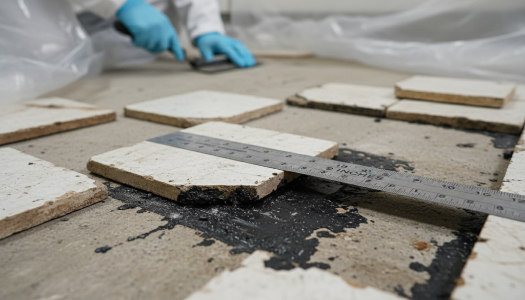 asbestos floor tile