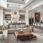 modern farmhouse living room