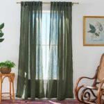 should curtains touch the floor