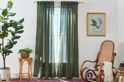 should curtains touch the floor